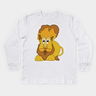 Lion Rar Kids Long Sleeve T-Shirt